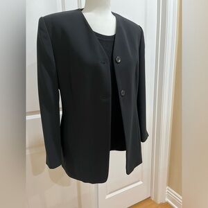 JONES NEW YORK Women’s Black Collarless Blazer.  Size 10P